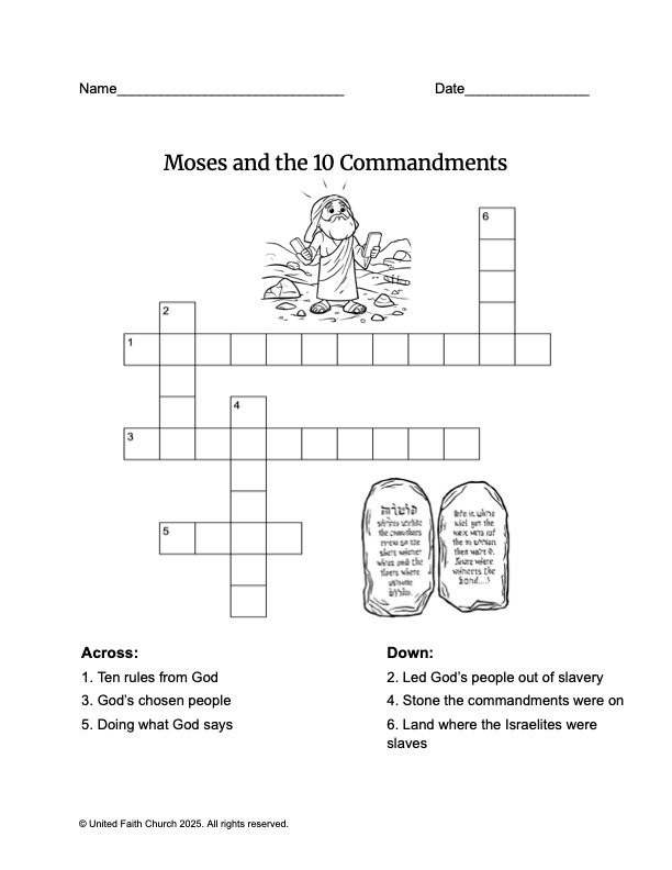 Featured image for “Moses and Ten Commandments: I Can Follow God”