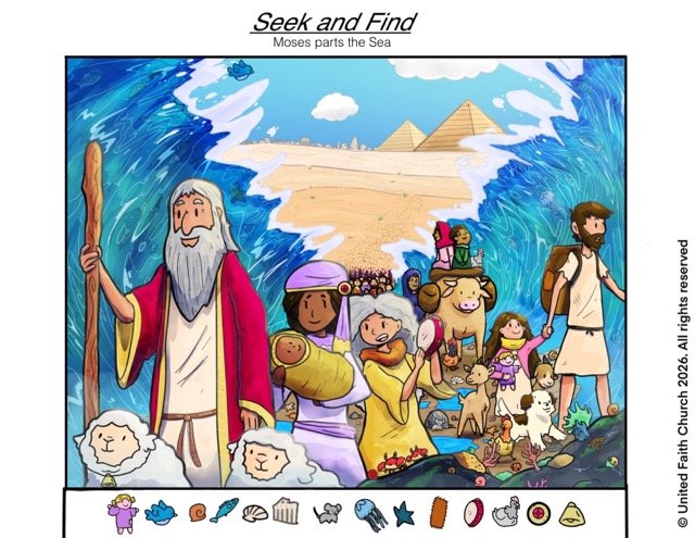 Featured image for “Parting the Sea Seek and Find”