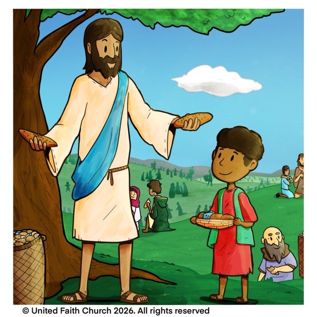 Featured image for “Loaves and Fishes Coloring Page”