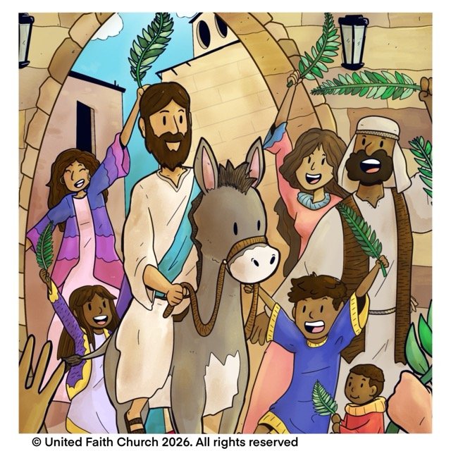 Featured image for “Palm Sunday Coloring Page”