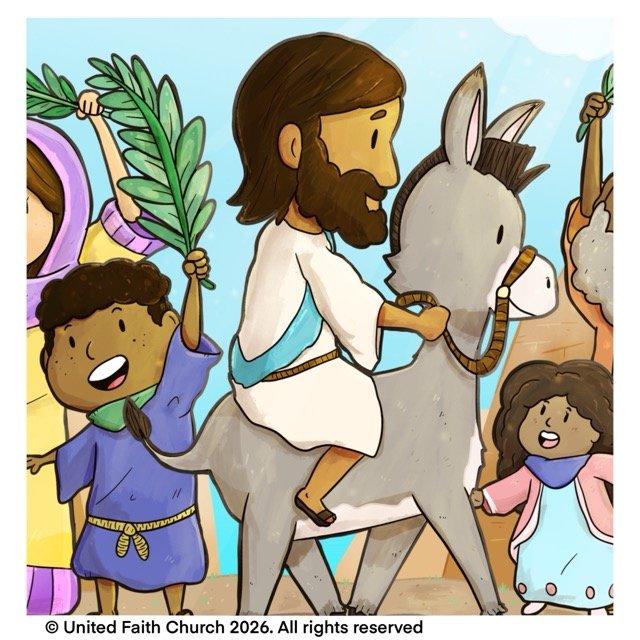 Featured image for “Toddler Palm Sunday Coloring Page”