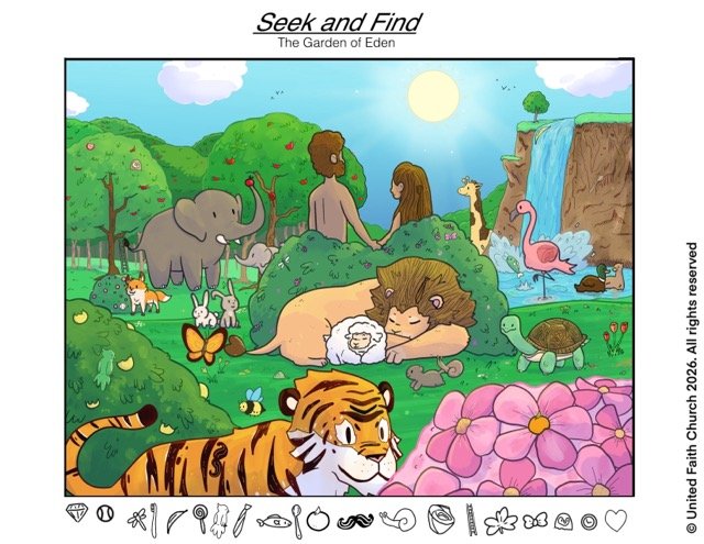 Featured image for “Garden of Eden Seek and Find”