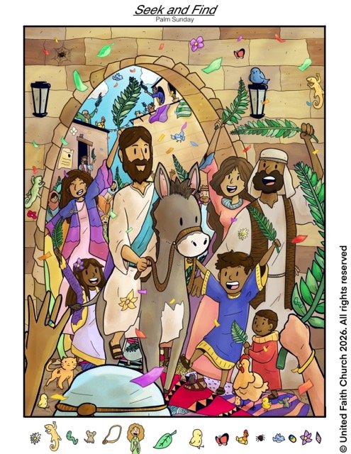 Featured image for “Palm Sunday Seek and Find”