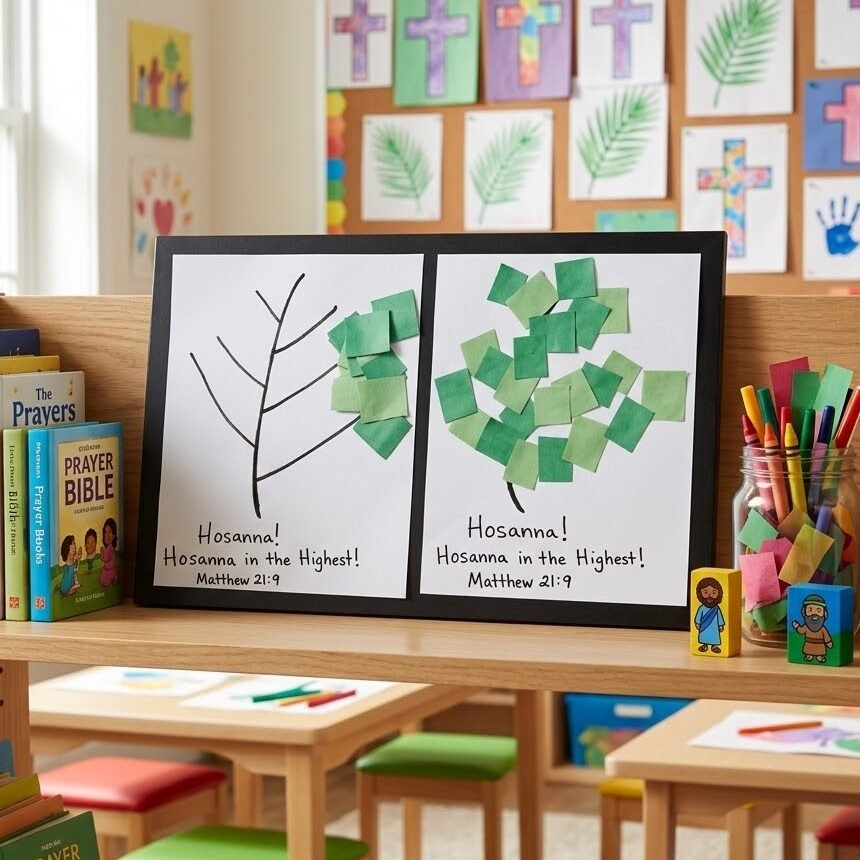 Featured image for “Palm Sunday – Hosanna, Jesus is King! Pre-K-2 Lesson”