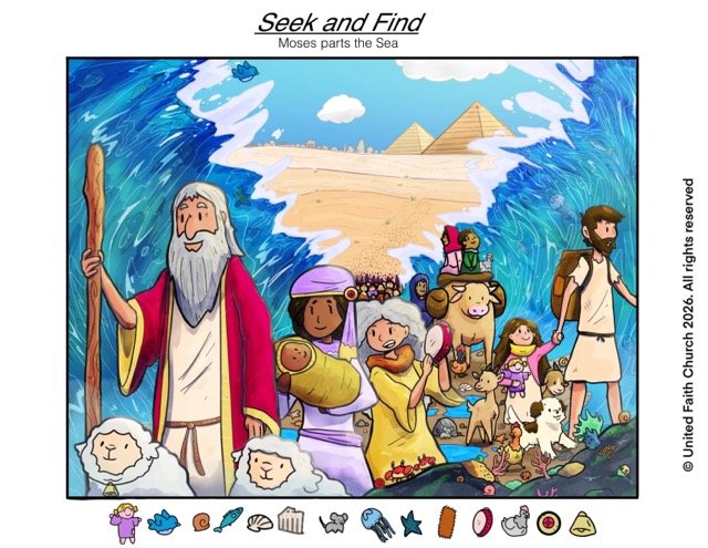Featured image for “Parting the Sea Seek and Find”