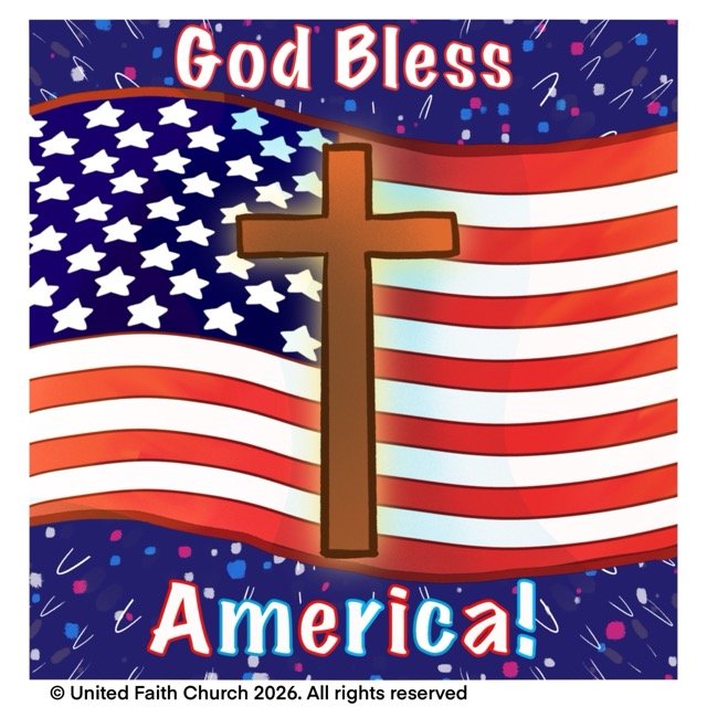 Featured image for “God Bless America Coloring Page”