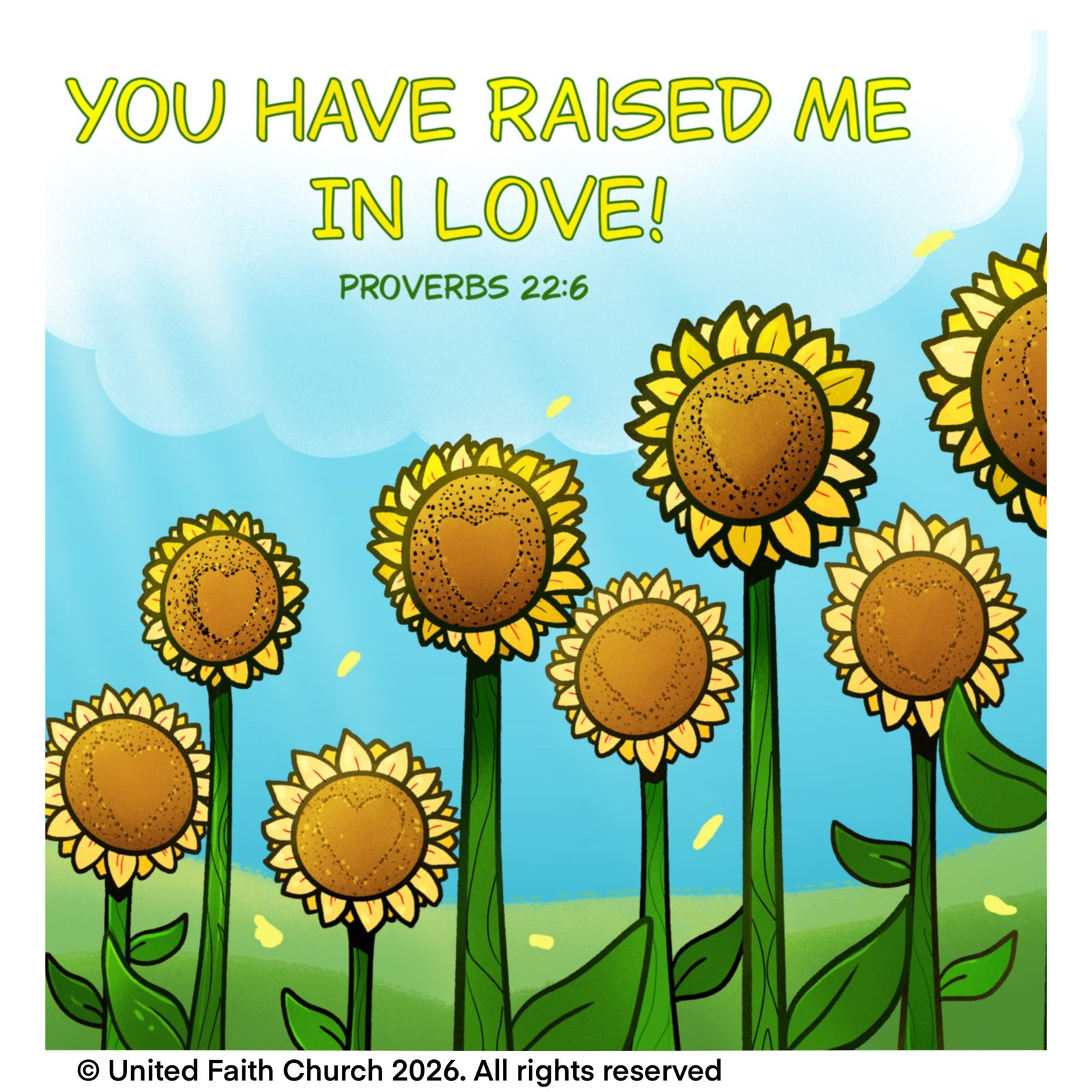 Featured image for “Raised in Love Coloring Page”