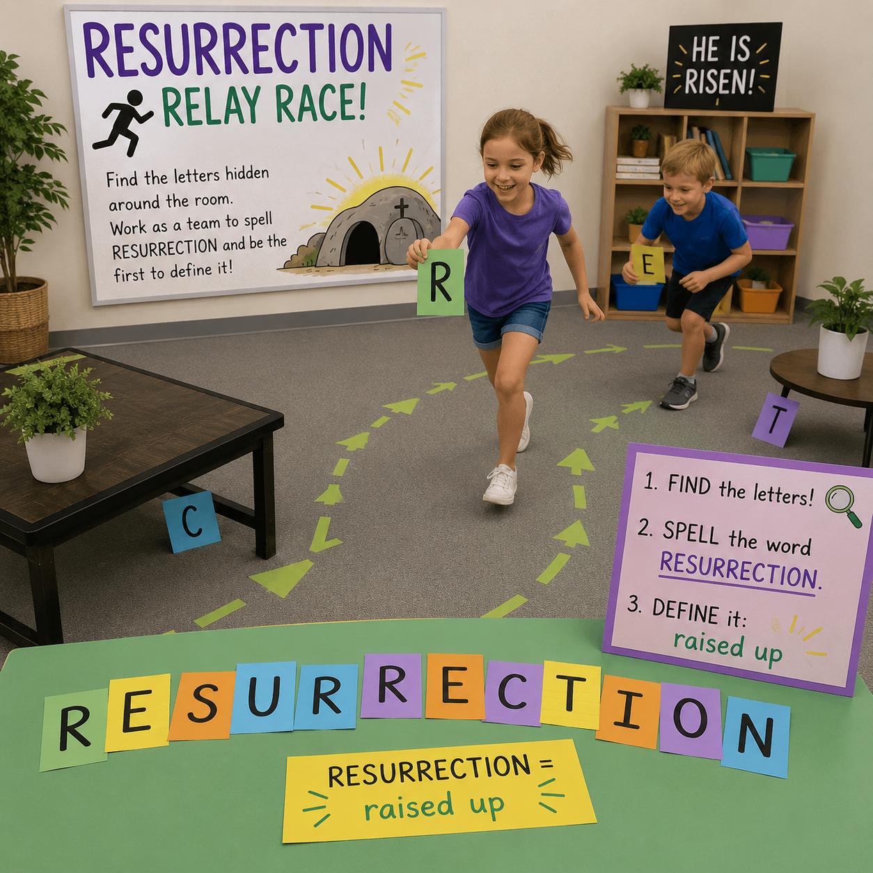 Featured image for “Resurrection – Follow Jesus to Our Forever Home 3-6 Lesson ”