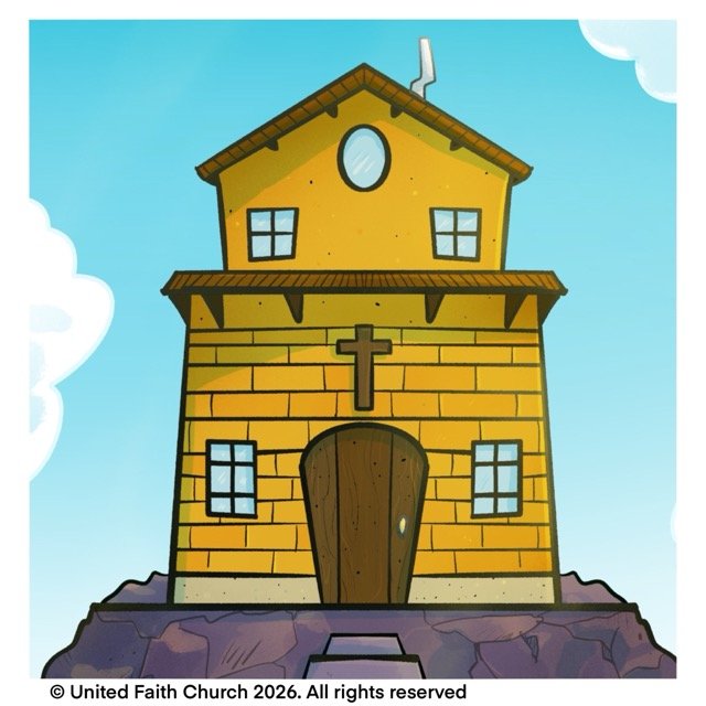 Featured image for “House on the Rock Coloring Page”