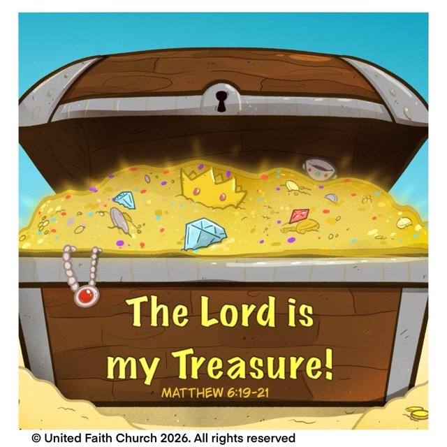 Featured image for “The Lord is My Treasure Coloring Page”