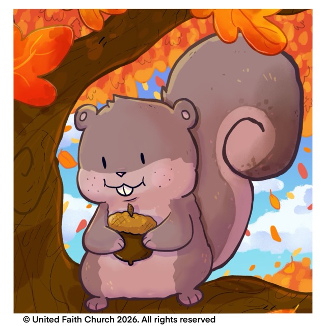 Featured image for “Thankful Squirrel Coloring Page”